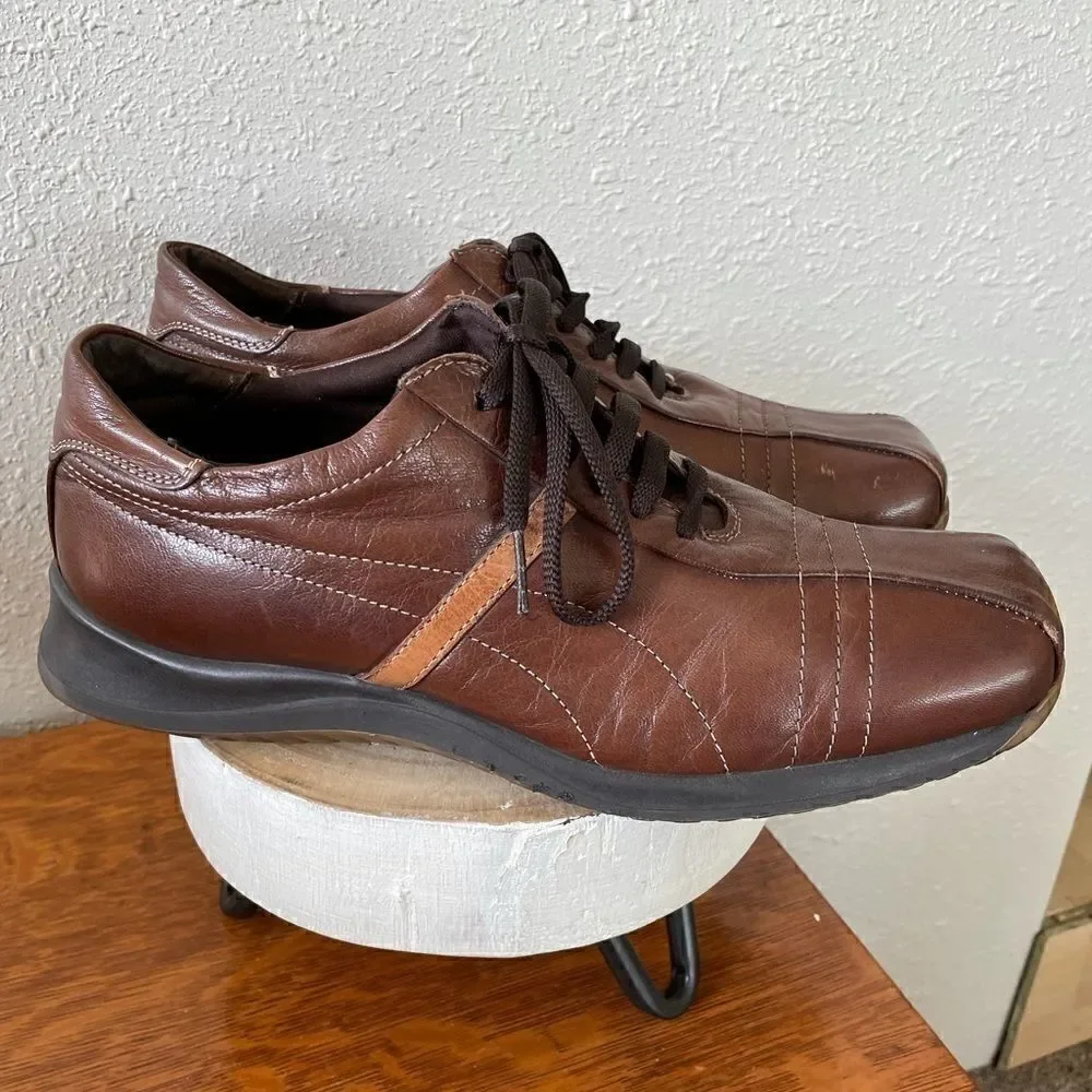 Bacco Bucci Oxford Lace Up Leather Dress Shoes Size 10